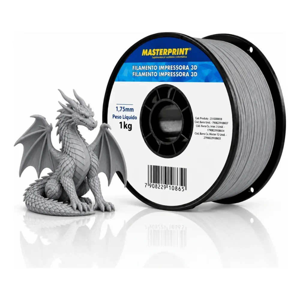Filamento PETG 1kg - Cool Grey